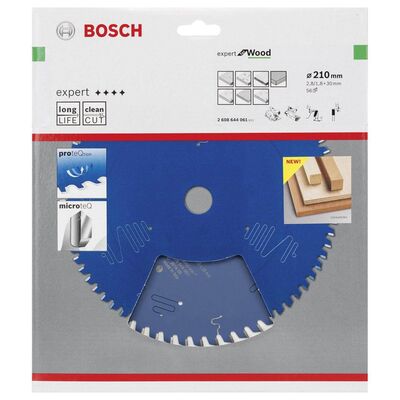 Bosch Expert Serisi Ahşap için Daire Testere Bıçağı 210*30 mm 56 Diş - 2