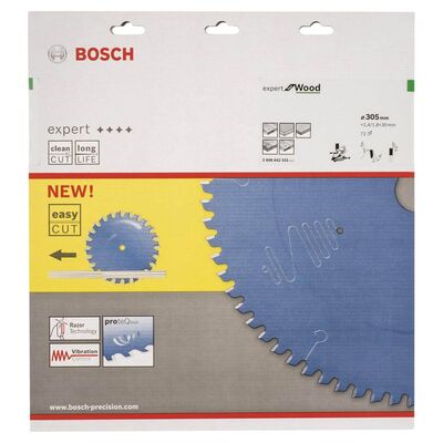 Bosch Expert Serisi Ahşap için Daire Testere Bıçağı 305*30 mm 72 Diş - 2