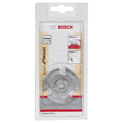 Bosch Expert Serisi Ahşap İçin Üç Bıçaklı, Sert Metal Diskli Kanal Freze 8*50,8*4 mm - 2