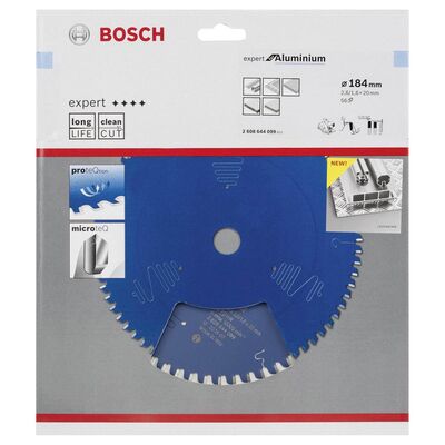 Bosch Expert Serisi Alüminyum için Daire Testere Bıçağı 184*20 mm 56 Diş - 2