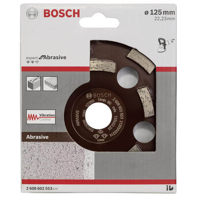 Bosch Expert Serisi Aşındırıcı Malzemeler İçin Elmas Çanak Disk 125 mm - 2