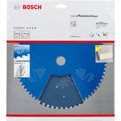Bosch Expert Serisi Çelik Levhalı Sandviç Panelleri için Daire Testere Bıçağı 270*30 mm 60 Diş - 2