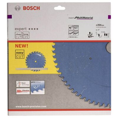 Bosch Expert Serisi Çoklu Malzeme için Daire Testere Bıçağı 254*30 mm 80 Diş - 2