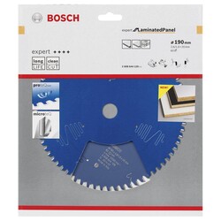 Bosch Expert Serisi Lamine Panel için Daire Testere Bıçağı 190*20 mm 60 Diş - 2