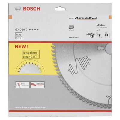 Bosch Expert Serisi Lamine Panel için Daire Testere Bıçağı 250*30 mm 48 Diş - 2