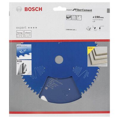 Bosch Expert Serisi Lifli Çimento Ve Alçıpan için Daire Testere Bıçağı 190*30 mm 4 Diş - 2