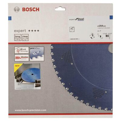 Bosch Expert Serisi Metal için Daire Testere Bıçağı 254*25,40 mm 60 Diş - 2