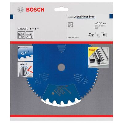 Bosch Expert Serisi Paslanmaz Çelik için Daire Testere Bıçağı 185*20 mm 36 Diş - 2