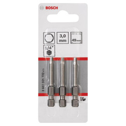 Bosch Extra Hard Serisi HEX3*49 mm 3lü - 2