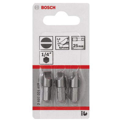 Bosch Extra Hard Serisi S1,2x8,0*25 mm 3lü - 2