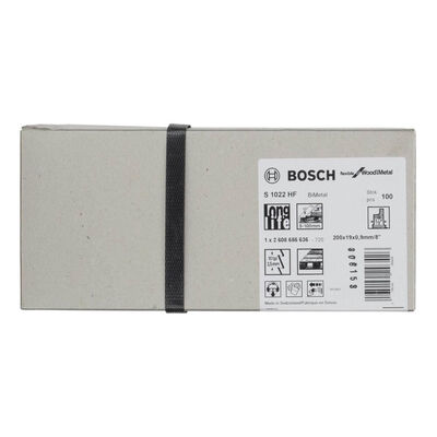 Bosch Flexible Serisi Ahşap Ve Metal için Panter Testere Bıçağı S 1022 HF - 100lü - 2
