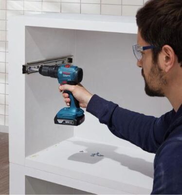 Bosch GSB 185-LI Akülü Darbeli Matkap (Aküsüz) - 06019K3103 - 3