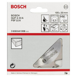 Bosch GUF 4-22 A İçin Kesici Bıçak 105*4 mm 8 Diş - 2