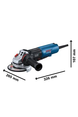 Bosch Gws 17-125 Ps Avuç Taşlama 1700 Watt Devir Ayarlı (ince Gövdeli) - 06017D1300 - 2