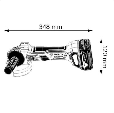 Bosch GWS 180-LI+GSB 18V-50 Profesyonel Set(2,0Ah+4,0Ah) - 0615990M8S - 2