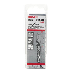 Bosch Hızlı Kesim Serisi Ahşap İçin T 144 D Dekupaj Testeresi Bıçağı - 25Li Paket - 2