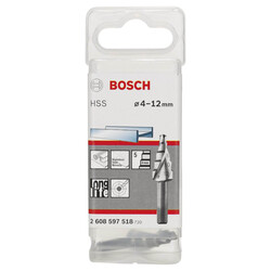 Bosch HSS 5 Kademeli Matkap Ucu 4-12 mm - 2