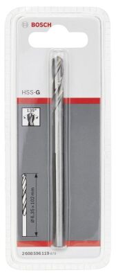 Bosch HSS-G Merkezleme ucu 102 mm - 2608596119 - 2