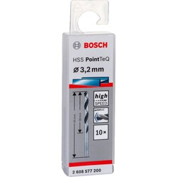Bosch HSS-PointeQ Metal Matkap Ucu 3,2 mm 10lu - 2