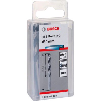 Bosch HSS-PointeQ Metal Matkap Ucu 4,0 mm 10lu - 2