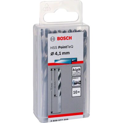 Bosch HSS-PointeQ Metal Matkap Ucu 4,1 mm 10lu - 2