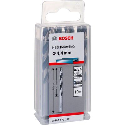 Bosch HSS-PointeQ Metal Matkap Ucu 4,4 mm 10lu - 2