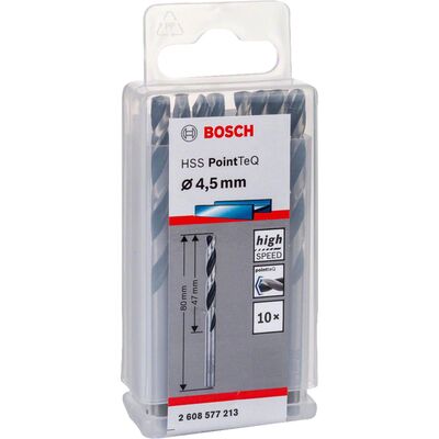 Bosch HSS-PointeQ Metal Matkap Ucu 4,5 mm 10lu - 2