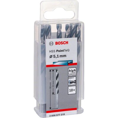 Bosch HSS-PointeQ Metal Matkap Ucu 5,1 mm 10lu - 2