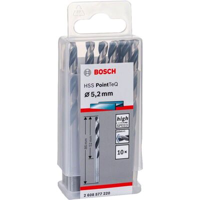 Bosch HSS-PointeQ Metal Matkap Ucu 5,2 mm 10lu - 2