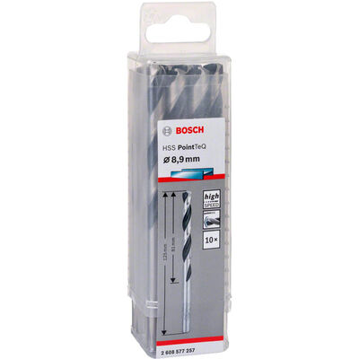 Bosch HSS-PointeQ Metal Matkap Ucu 8,9 mm 10lu - 2