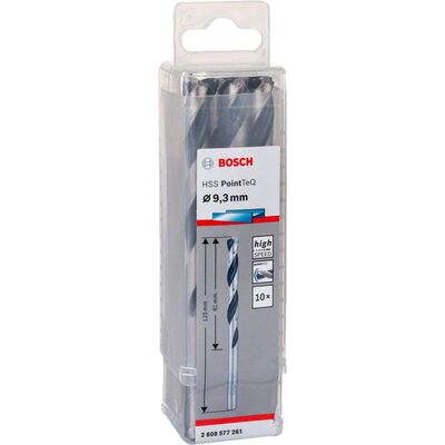 Bosch HSS-PointeQ Metal Matkap Ucu 9,3 mm 10lu - 2