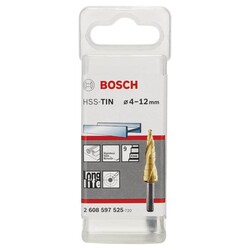Bosch HSS-TiN 9 Kademeli Matkap Ucu 4-12 mm - 2