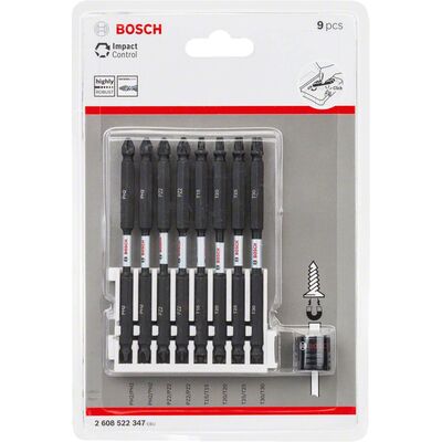 Bosch Impact Control Serisi Çift Taraflı Vidalama Ucu 9lu Set *110mm - 2
