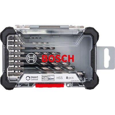 Bosch Impact Control Serisi HSS Metal Matkap Ucu Seti 8li - 2