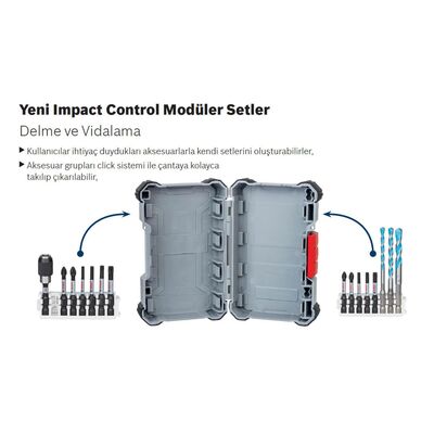 Bosch Impact Control Serisi Vidalama Ucu 8li PH2 *50mm - 2