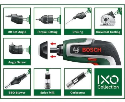 Bosch IXO 7 Akülü Vidalama Makinesi - 06039E0008 - 2