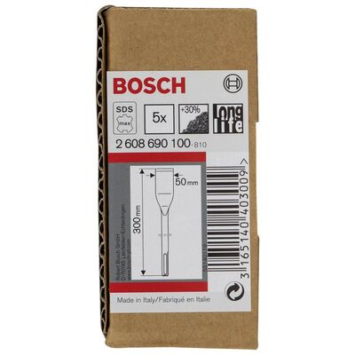 Bosch LongLife Serisi, SDS-Max Şaftlı Fayans Keski 300*50 mm 5li - 2