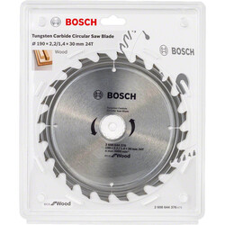 Bosch Optiline Eco Serisi Ahşap için Daire Testere Bıçağı 190*30 mm 24 Diş - 2