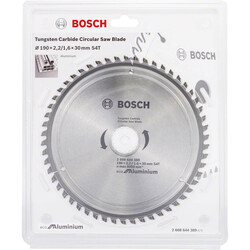 Bosch Optiline Eco Serisi Alüminyum için Daire Testere Bıçağı 190*30 54 Diş - 2