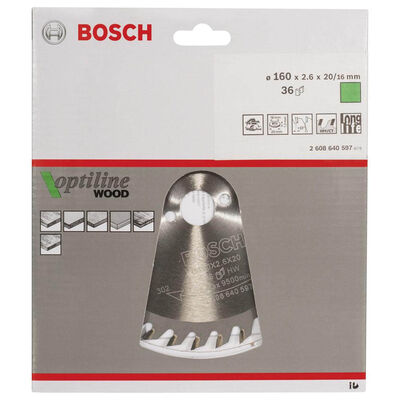 Bosch Optiline Serisi Ahşap için Daire Testere Bıç - 2