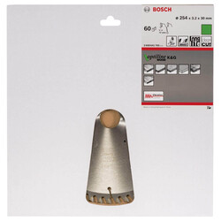 Bosch Optiline Serisi Ahşap için Daire Testere Bıçağı 254*30 mm 60 Diş - 2