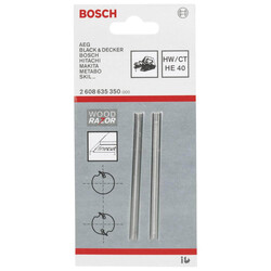 Bosch Planya Bıçağı Düz Sert Metal 40? 2li - 2