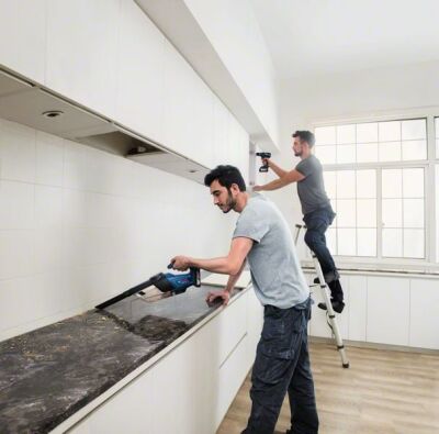Bosch Professional GAS 18V-1 Akülü El Süpürgesi (Akü ve Şarj Cihazı Dahil Değil) - 06019C6200 - 3