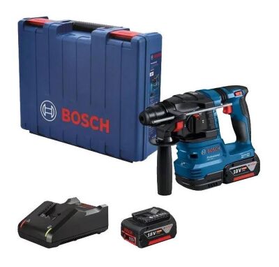 Bosch Professional GBH 185-LI Akülü Kırıcı Delici 2x4.0Ah - 0611924021 - 1