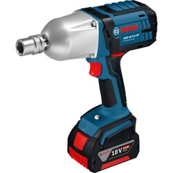 Bosch Professional GDS 18 V-LI HT 4 Ah Çift Akülü Darbeli Somun Sıkma - L-boxx Çantalı - 1