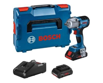 Bosch Professional GDS 18V-450 PC Akülü Darbeli Somun Sıkma 2x4.0Ah - 06019K4102 - 1