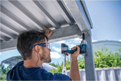 Bosch Professional GDS 18V-450 PC Akülü Darbeli Somun Sıkma 2x4.0Ah - 06019K4102 - 3
