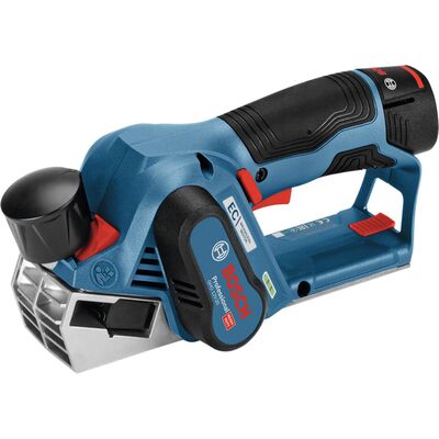 Bosch Professional GHO 12V-20 3 Ah Çift Akülü Planya - L-boxx Çantalı - 1