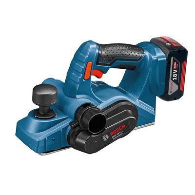 Bosch Professional GHO 18 V-LI 4 Ah Çift Akülü Planya - L-boxx Çantalı - 1