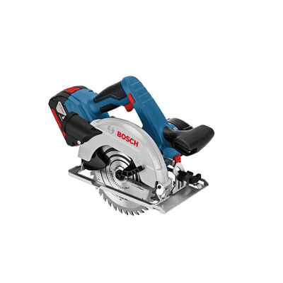 Bosch Professional GKS 18 V-57 G 2,6 Ah Çift Akülü Daire Testere - L-boxx Çantalı - 1